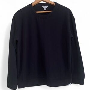 Orvis Women’s Black Cozy Soft Crew Neck Lightweight Sweater Size Small